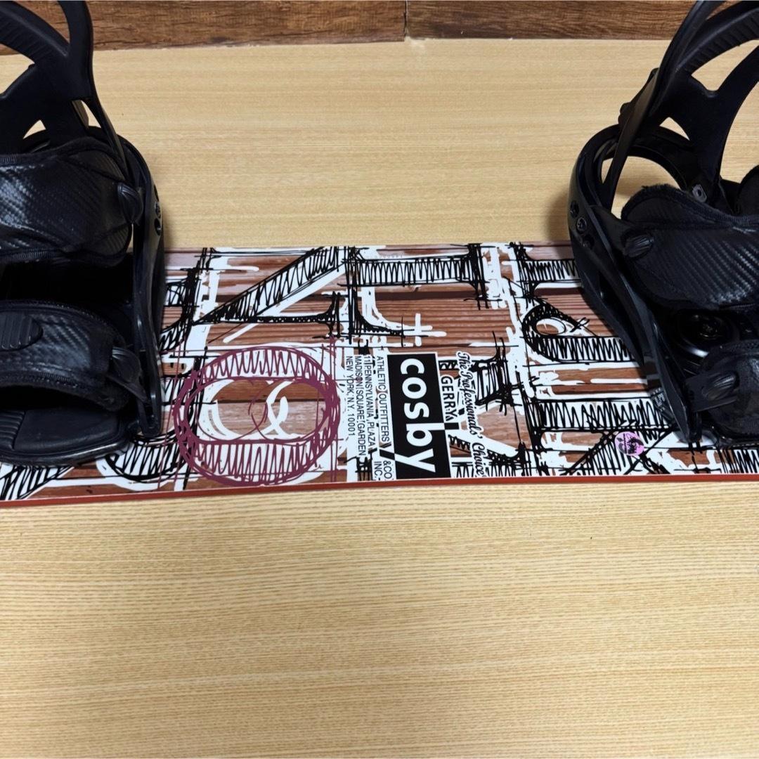 cosby レディース　スノーボード3点セット　初心者オススメ　146cm