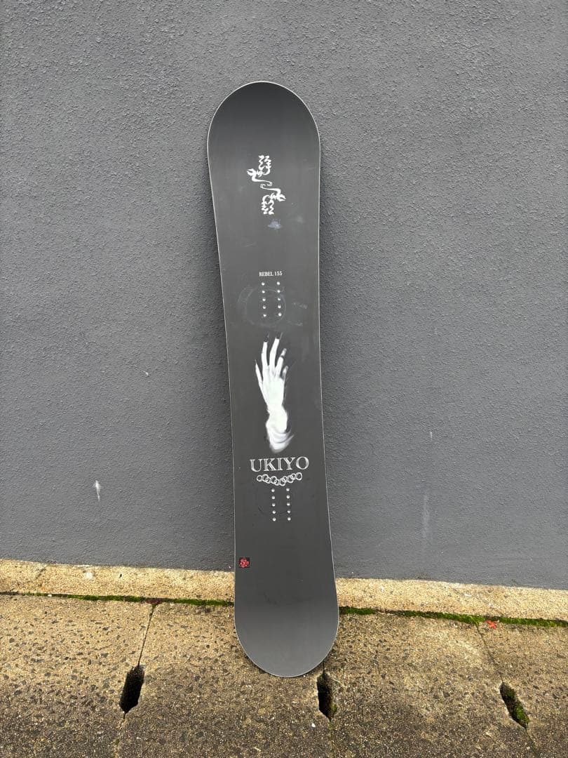 ukiyo REBEL 155 ハイブリッドキャンバー 1回のみ使用