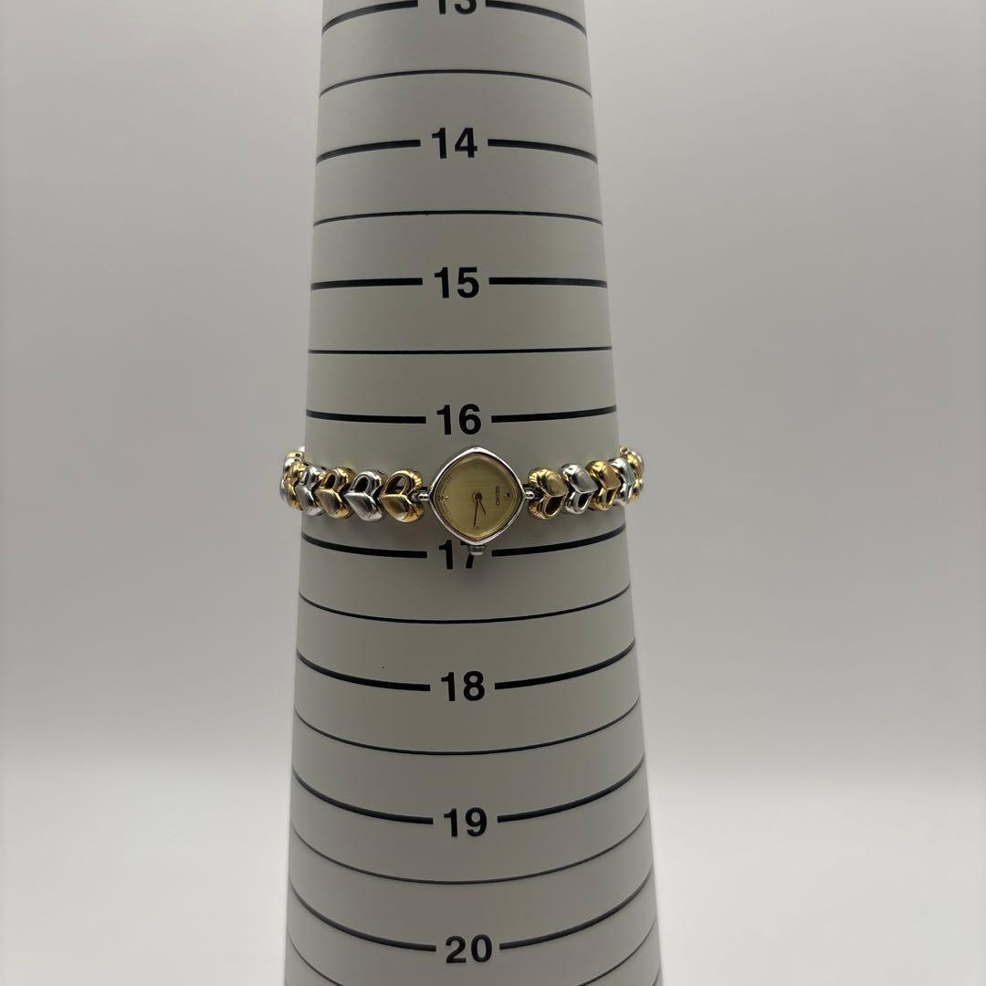 【新品電池】 SEIKO セイコー レディース 腕時計 ドレス ハート ゴールド