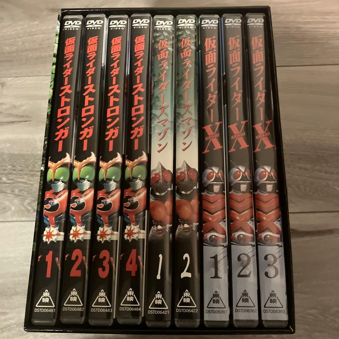 仮面ライダー ストロンガー、X 、アマゾン 全巻BOX付き！