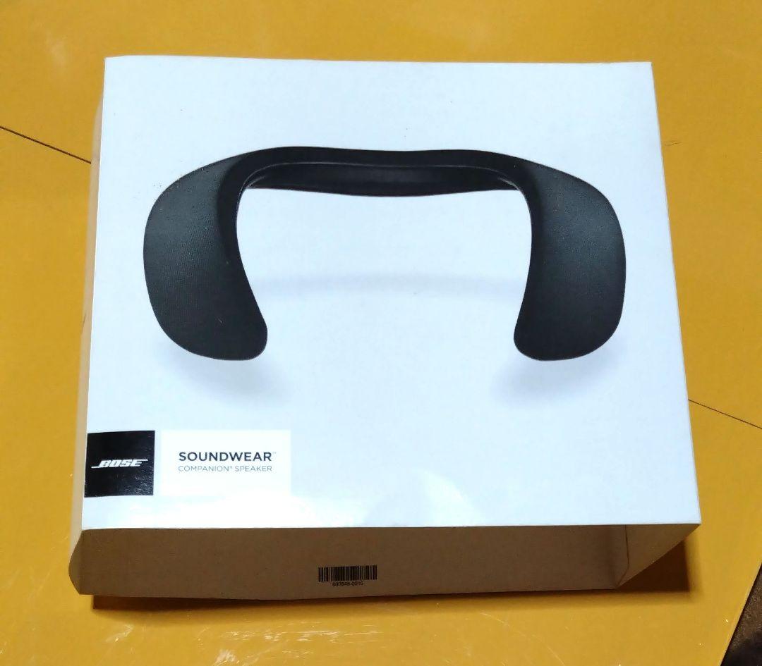 Bose SOUNDWEAR ネックスピーカー ブラック