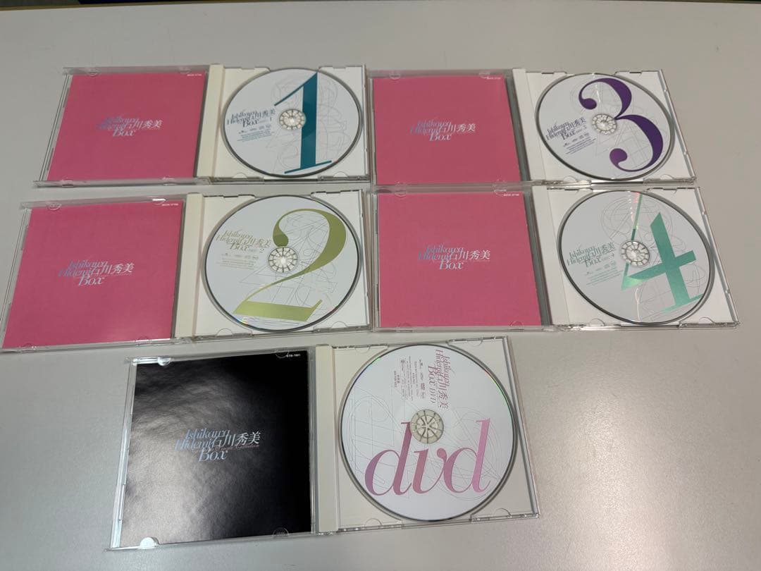 CD&DVD石川秀美BOX COMPLETE SINGLE COLLECTION