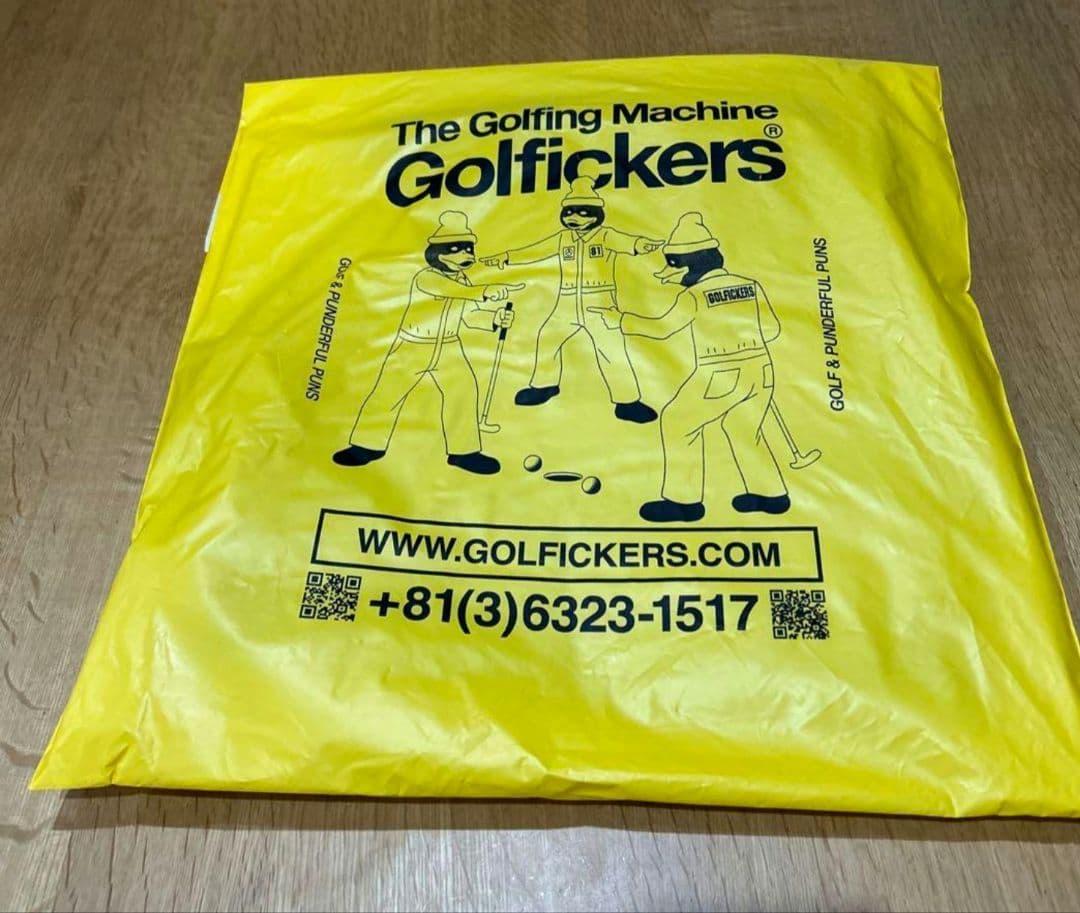 新品未使用　ゴルフィッカーズ　Cool & Wide Polo -Beige-