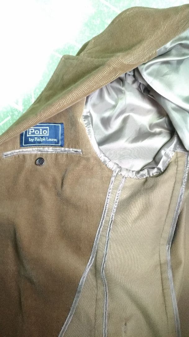 希少美品　ポロ・ラルフローレン コーデュロイ テーラードジャケット Mサイズ