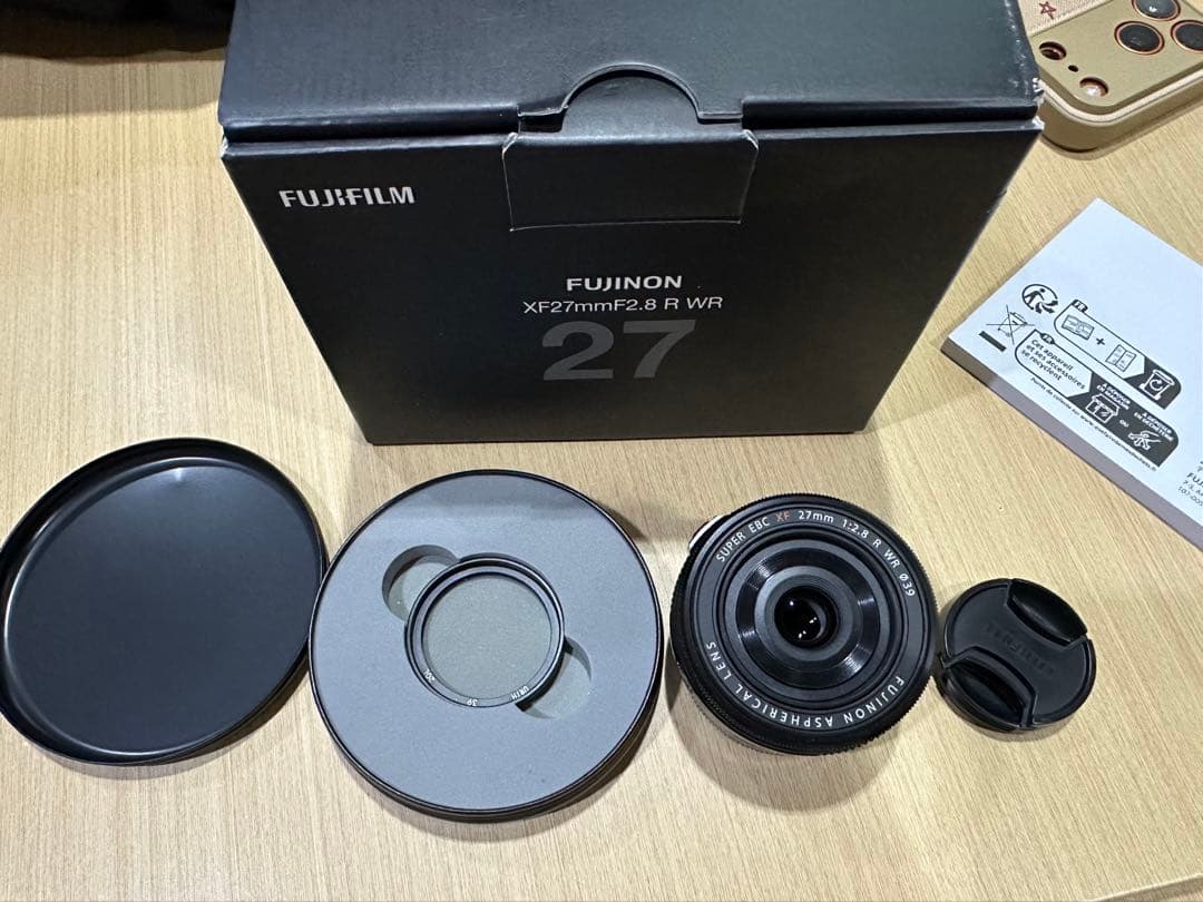 FUJIFILM XF 27mmF2.8 R WR レンズ