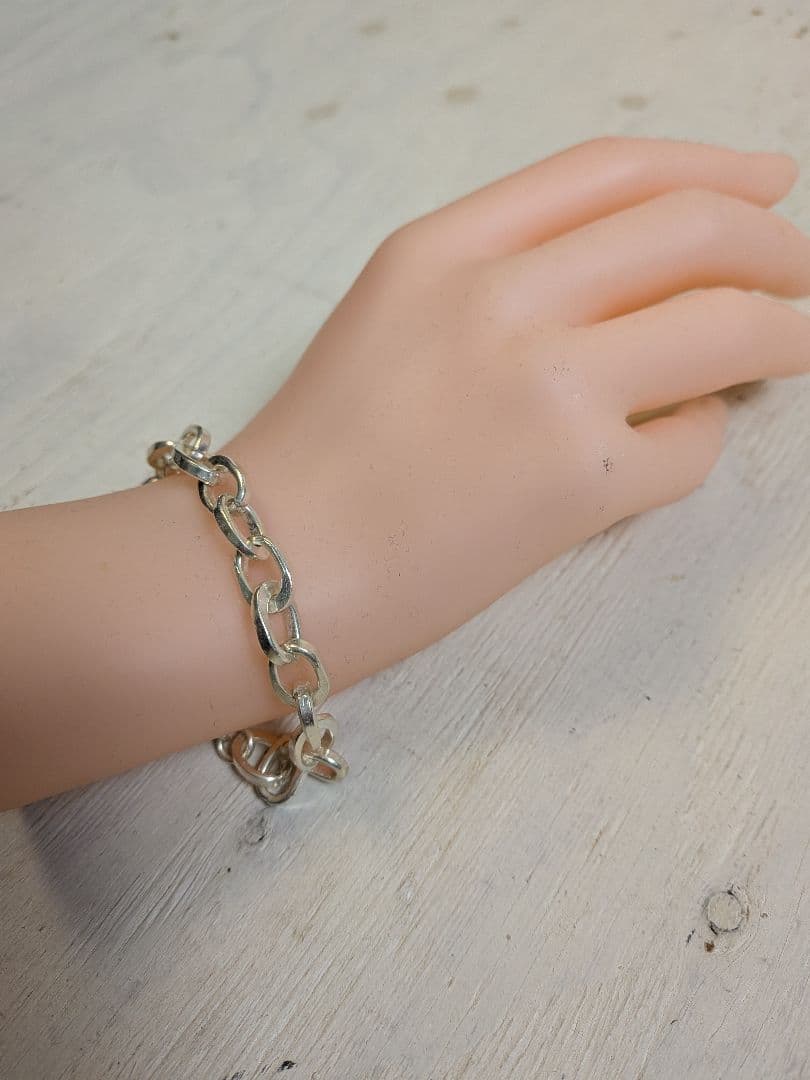 【新品】カレンシルバー　ブレスレット　20 g 19cm ユニセックス　男女兼用