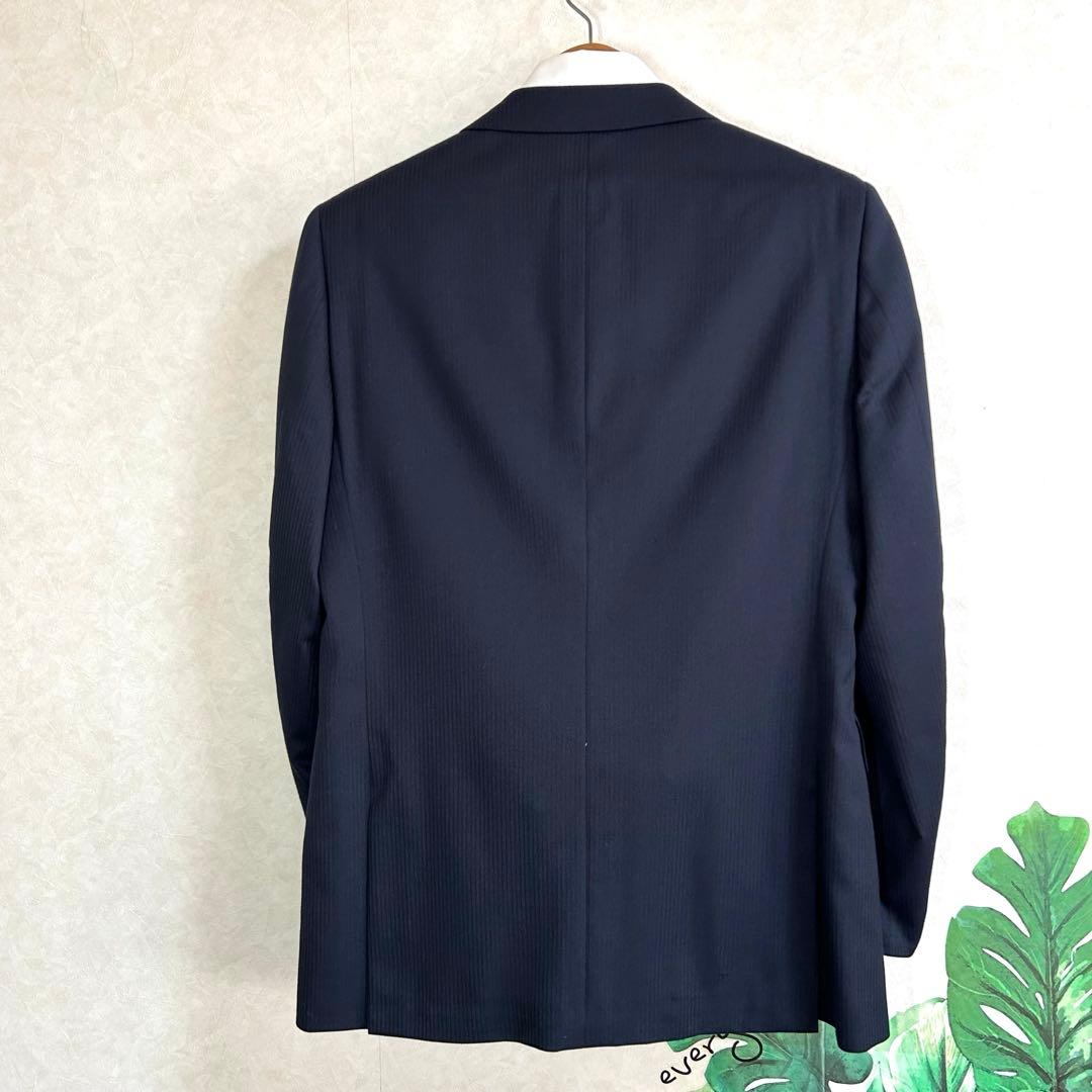 AB7✨Perfect Suit FActory セットアップスーツ ネイビー