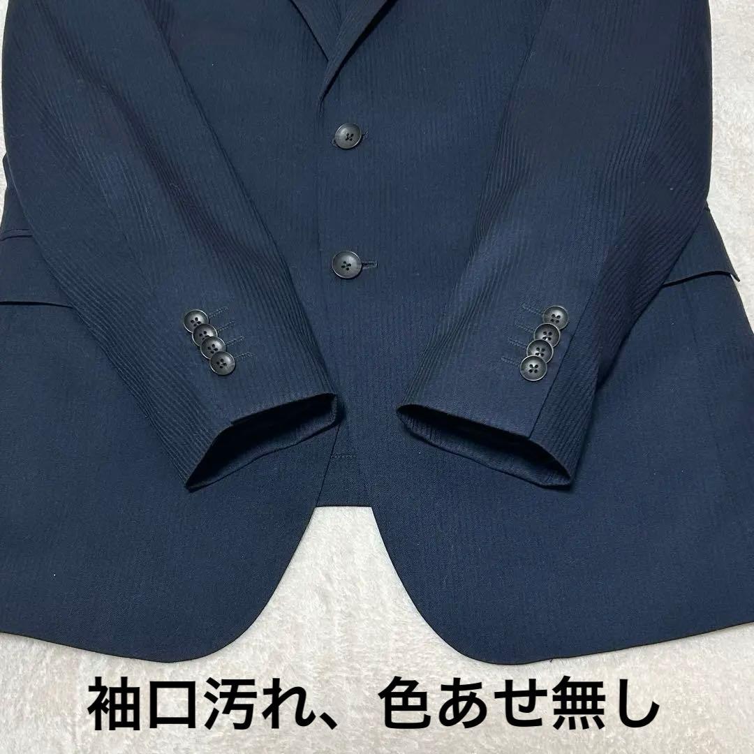 AB7✨Perfect Suit FActory セットアップスーツ ネイビー