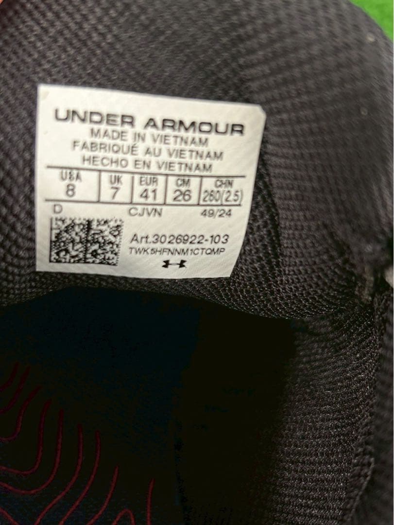 新品　未使用　アンダーアーマー　ゴルフシューズ 26センチ