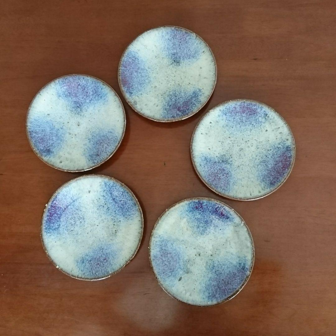 新品皿５枚セット 釣窯組皿 たち吉