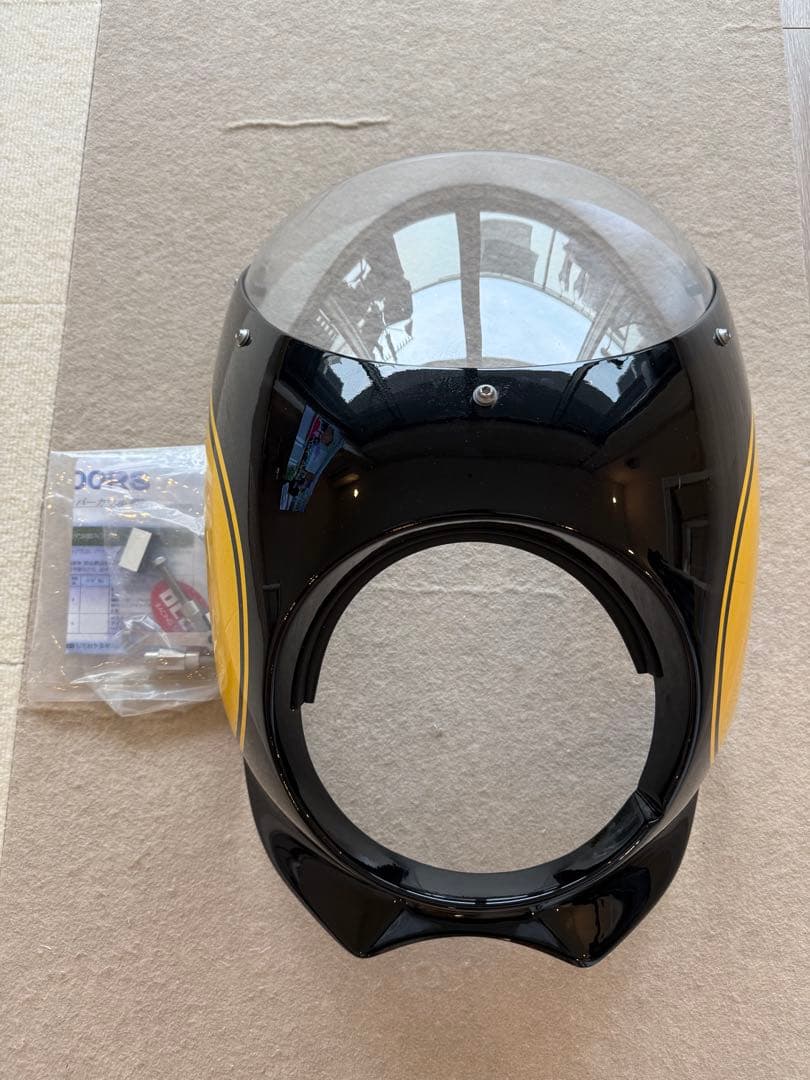 Z900RS SE用　アッパーカウル　BEET ビート　塗装済み　イエローボール