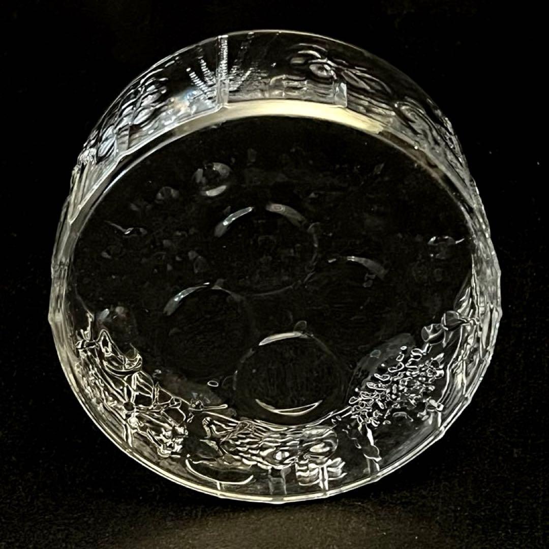 [廃盤希少] ヌータヤルヴィ フローラ ボウル 15cm クリア イッタラ