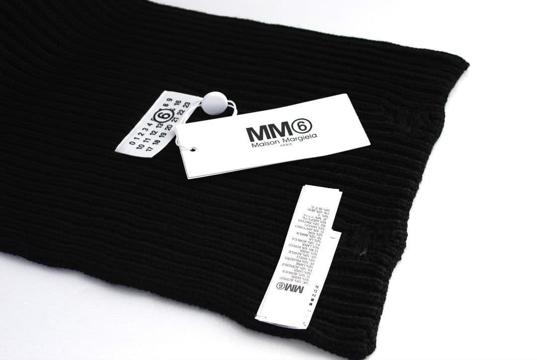 MM6 Maison Margiela Margiela6. リブ マフラー