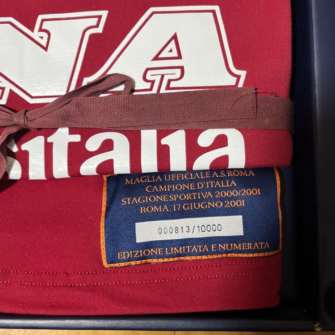 AS ローマ　2000-2001 スクデット　記念　優勝　限定　ユニフォーム