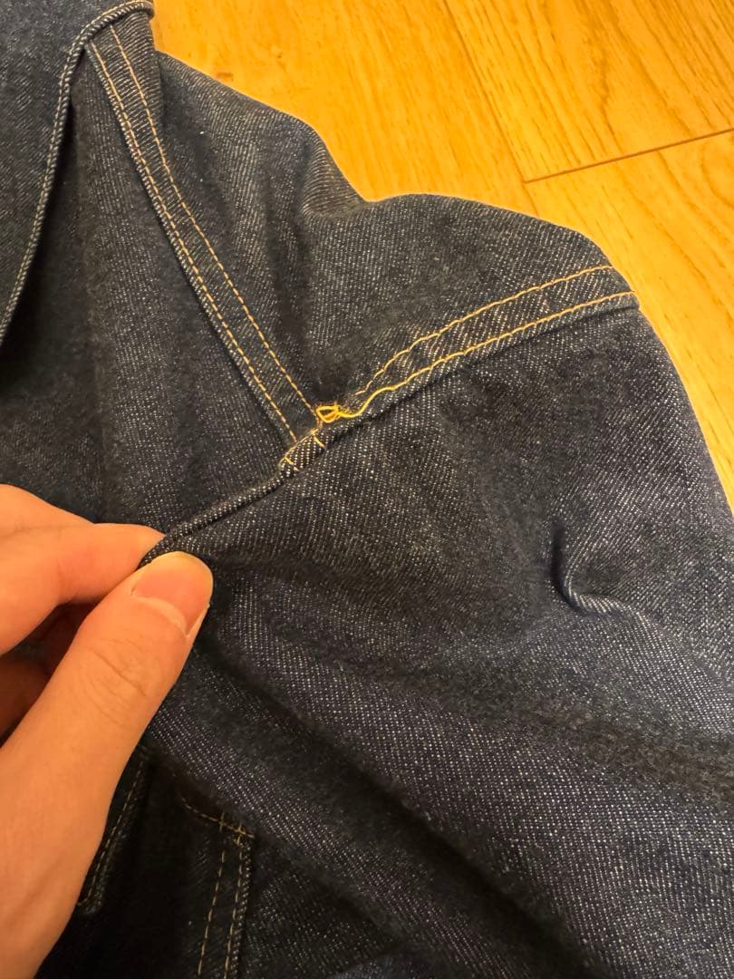 ジャケット・アウター cantate 22SS BIG Trucker Jacket