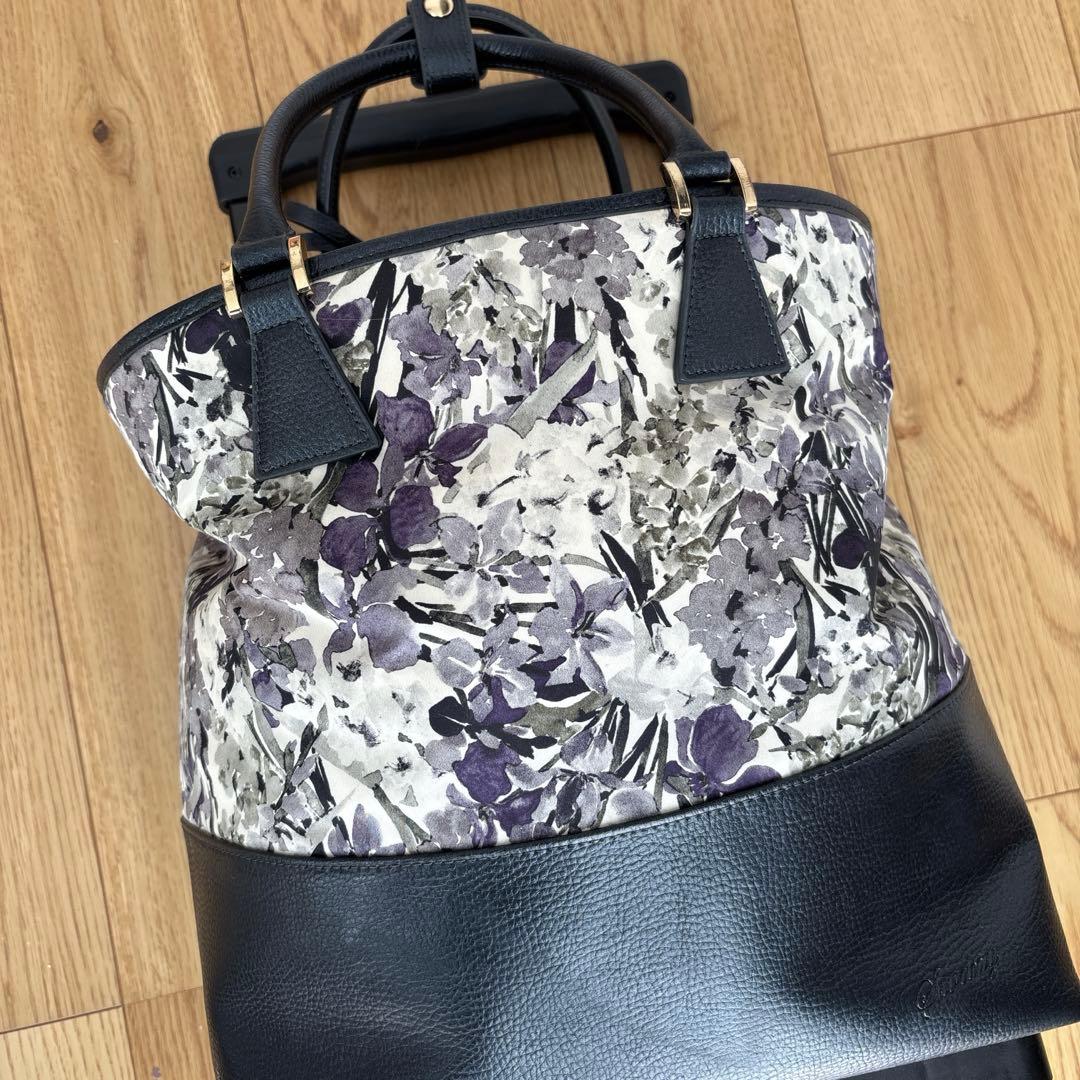 スワニーキャリーケース　KINDWARE　花柄　希少