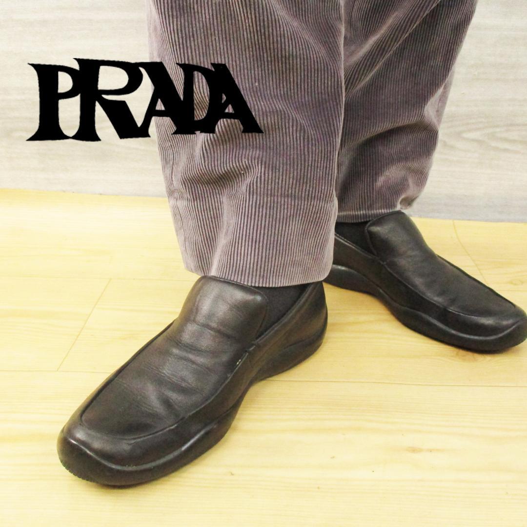 PRADA●プラダ イタリア製＜ローファー＞MC0102t