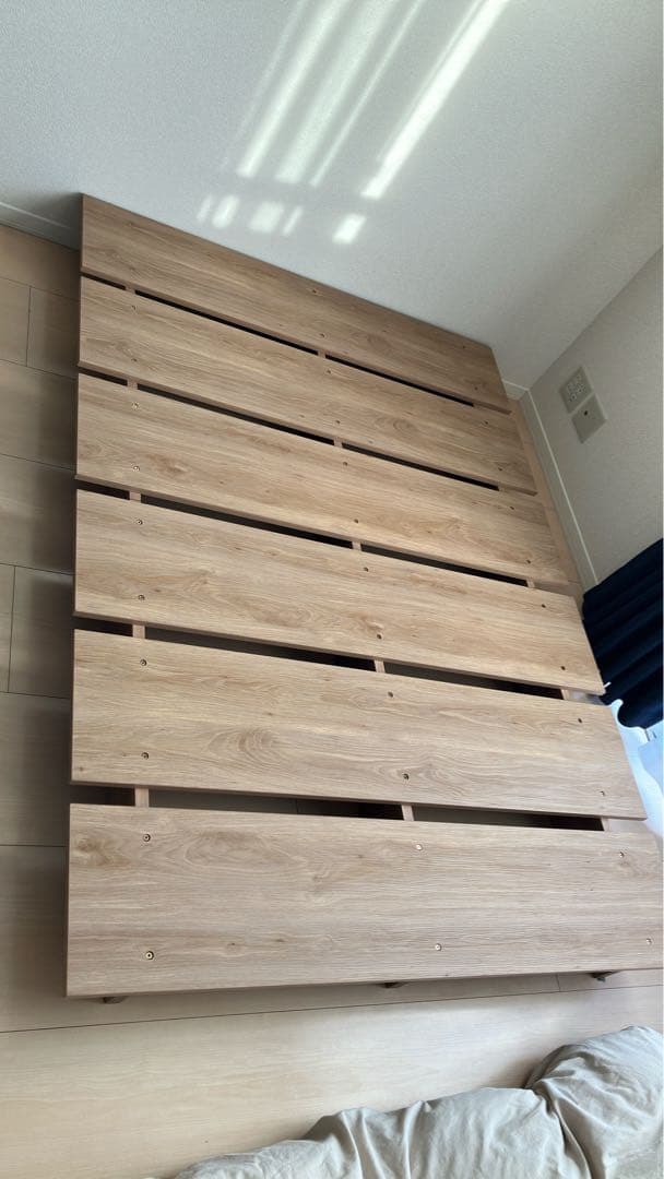 LOWYA ベッドフレーム セミダブル