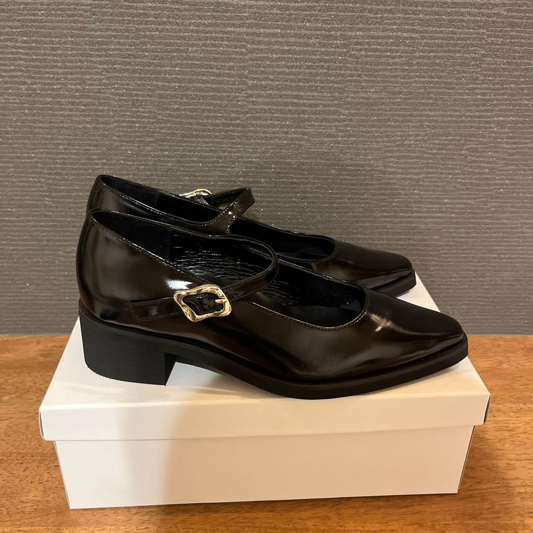 ✨美品✨【卑弥呼】ソールポインテッドトゥメリージェーン 23.5 ブラック