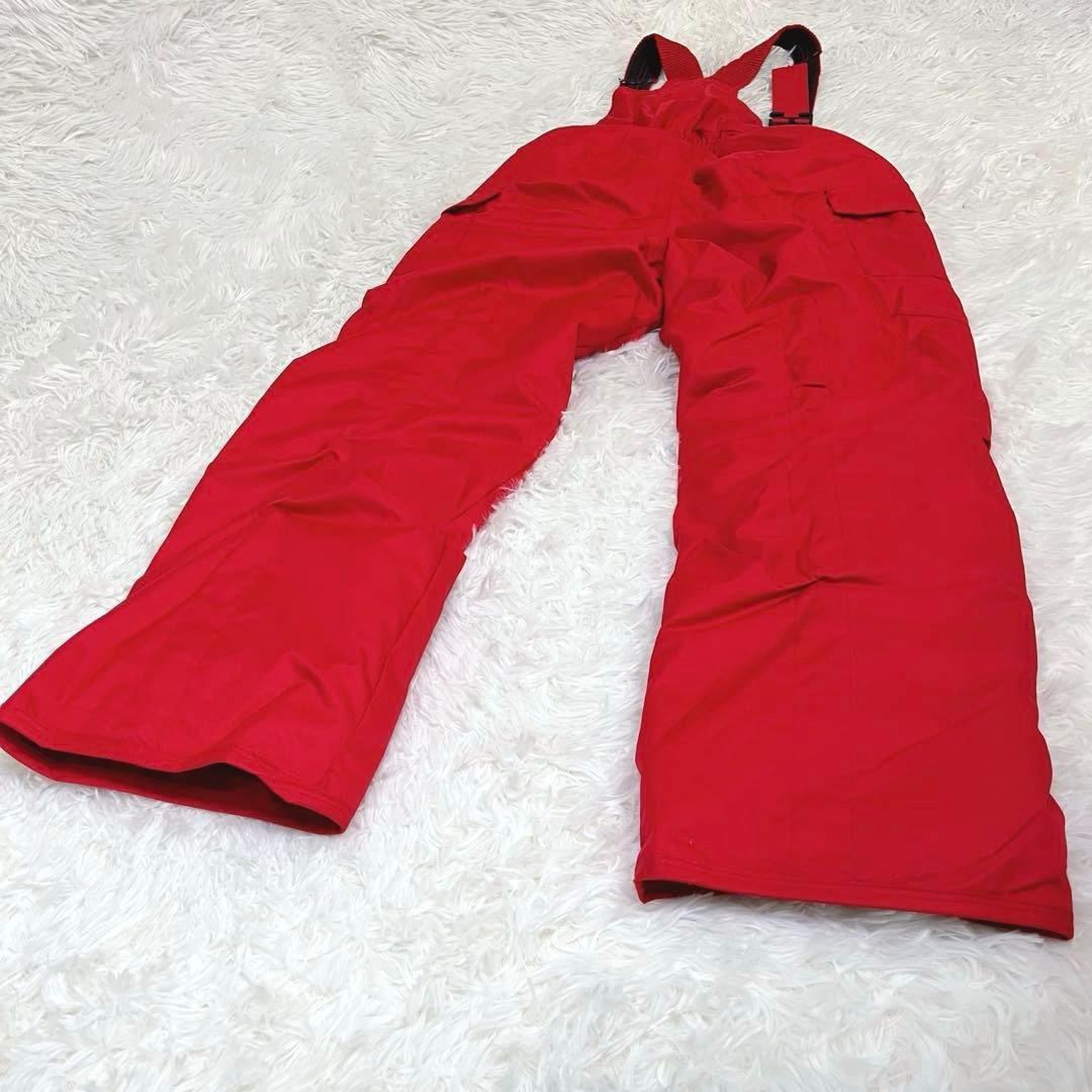 美品 フェニックス スキーウェア上下 140 ジュニア レッド ワッペン 小学生