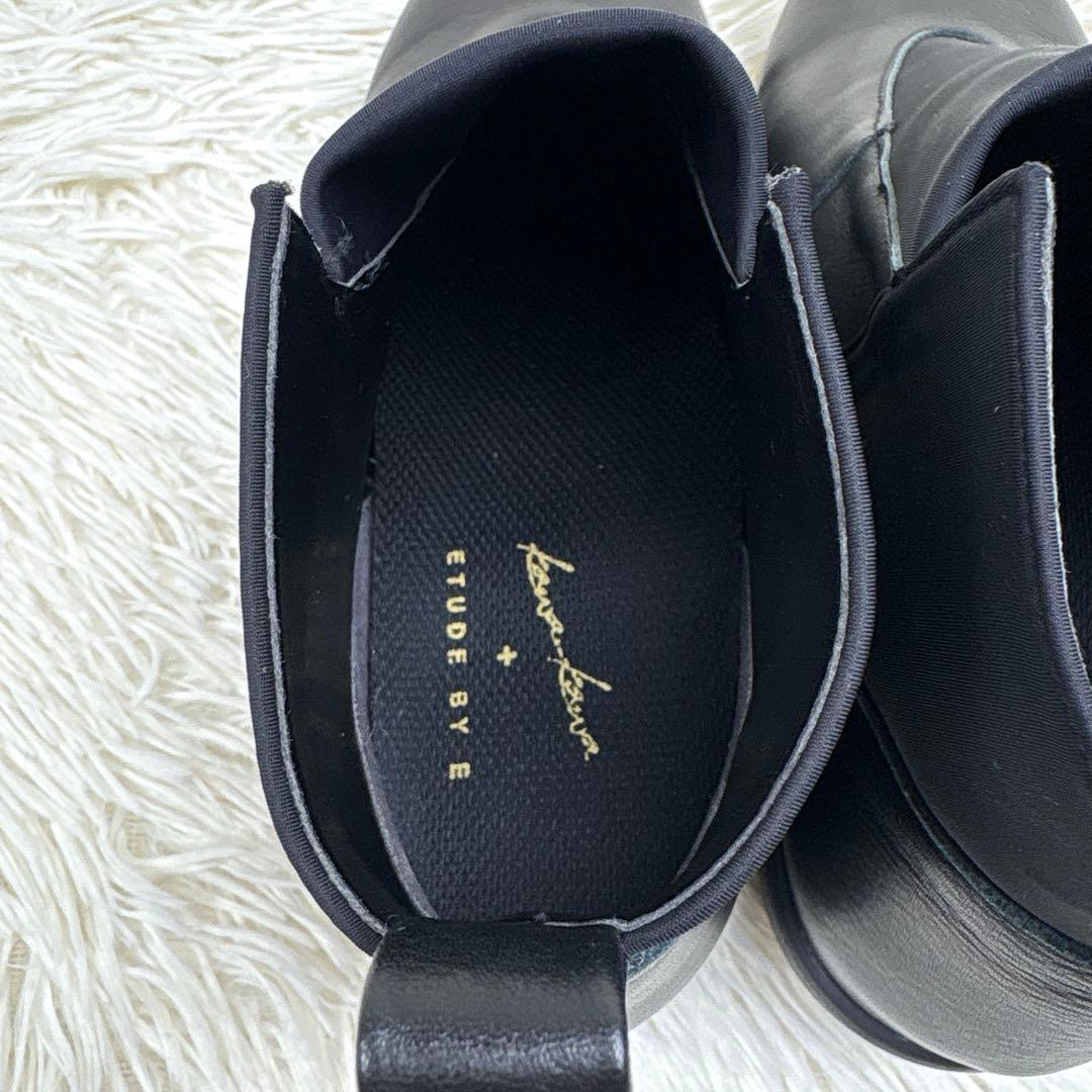 美品、センソユニコ、kawakawa + ETUDE BY E、レザー、シューズ