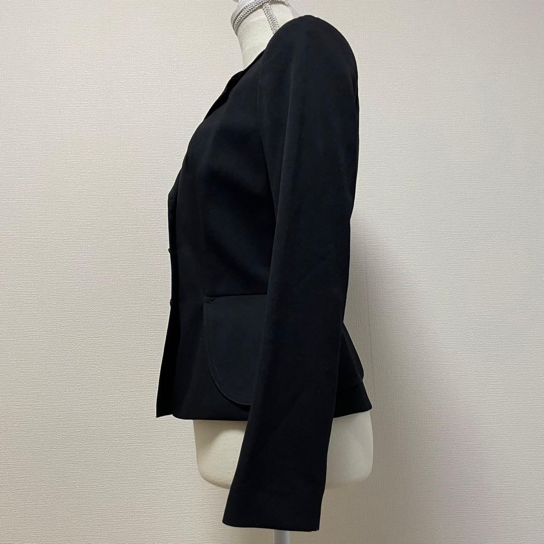 ヴィヴィアンウエストウッド　テーラードジャケット　タグ付　裏地総柄　オーブ釦　黒