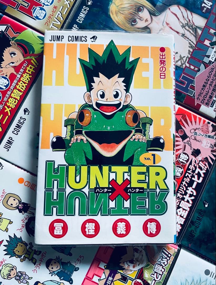 【全巻初版】ハンターハンター 0~38巻 ★ 全巻 帯付き・チラシ付き