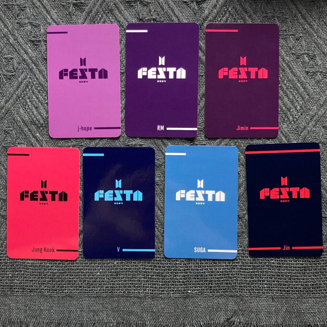 2024 11周年 防弾少年団 BTS FESTA ARMYZONE 7枚セット