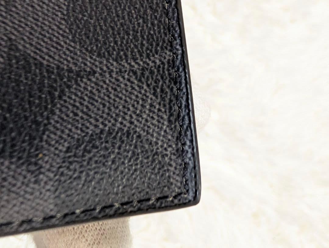 COACH F66551 シグネチャー 二つ折り財布 チャコールブラックネイビー