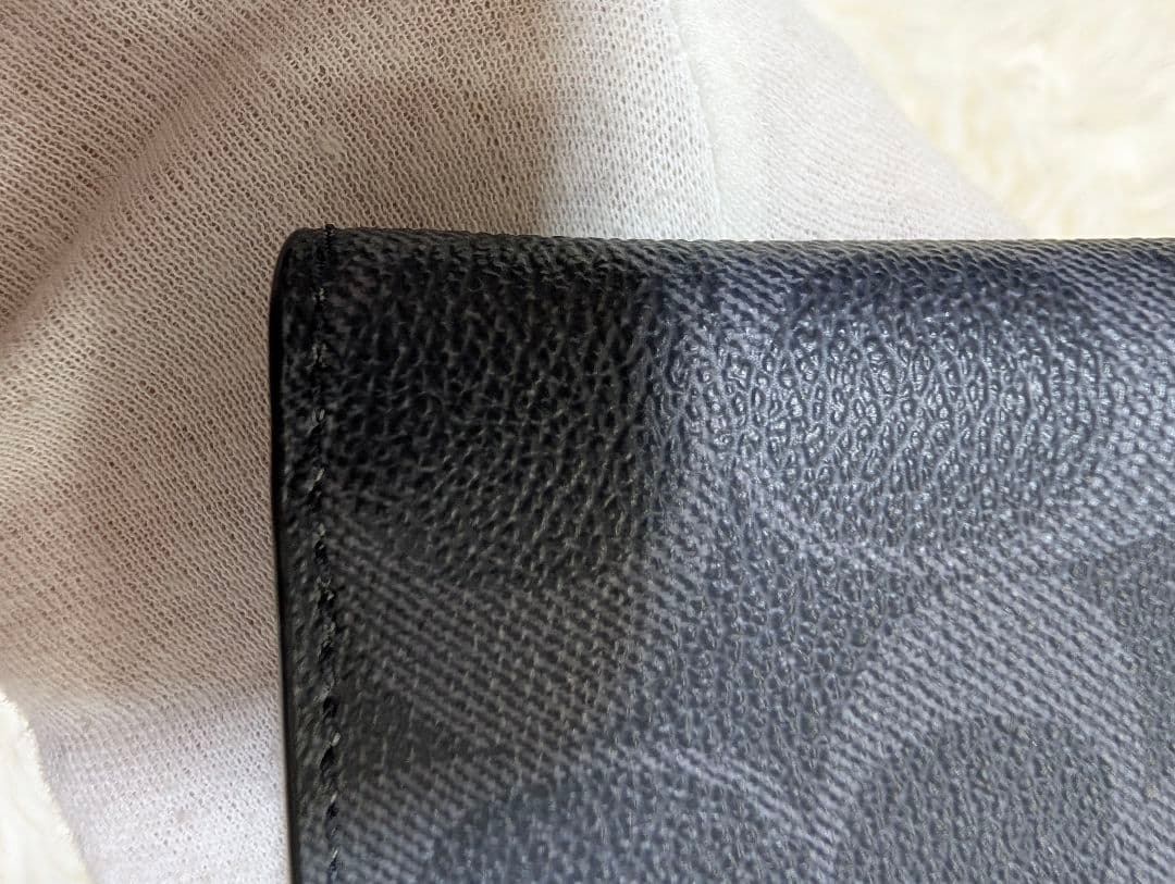 COACH F66551 シグネチャー 二つ折り財布 チャコールブラックネイビー