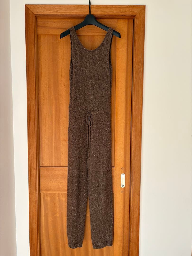 ARCHI アーキ ニットサロペットパンツ