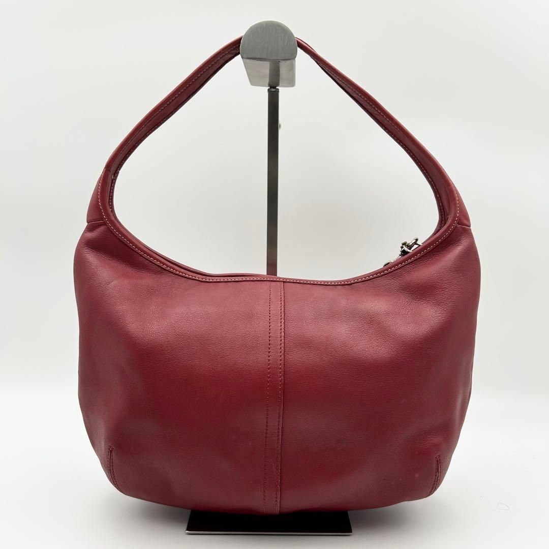 オールドコーチ ショルダーバッグ エルゴ ホーボー ワンショルダー 赤