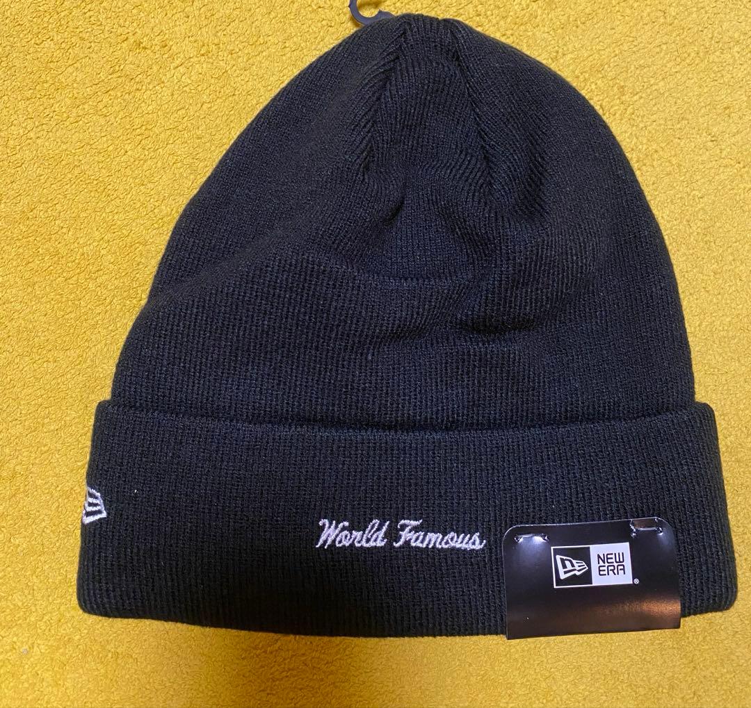 シュプリームx New Era Box Logo ニット帽 ニットキャップ