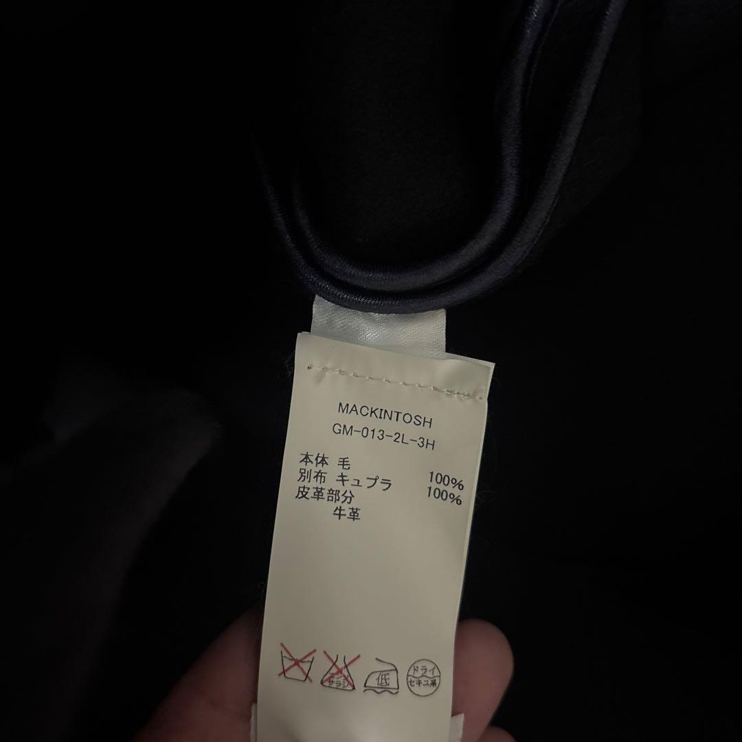 MACKINTOSH マッキントッシュ ダッフルコート　ネイビー　サイズ38