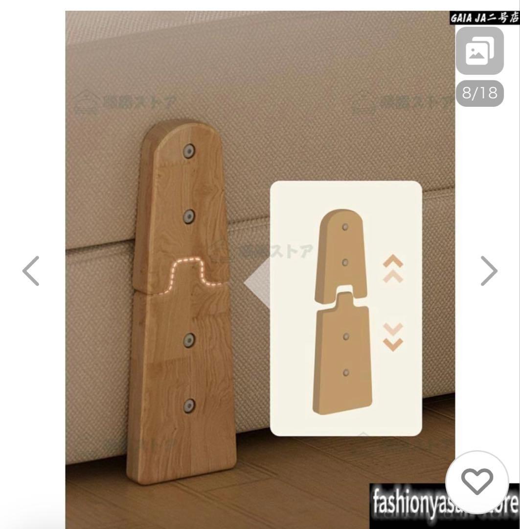 3WAYソファベッド ベージュ　組み立て済み