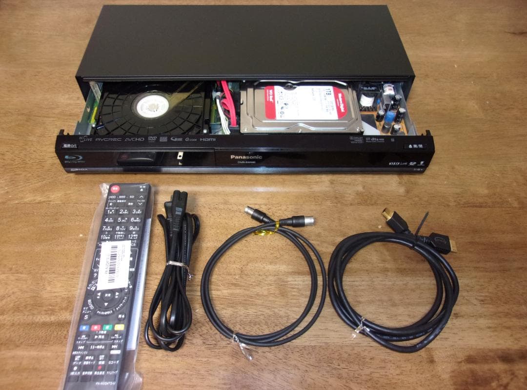 ■（1TB増量換装）パナソニック ブルーレイレコーダー DMR-BW680