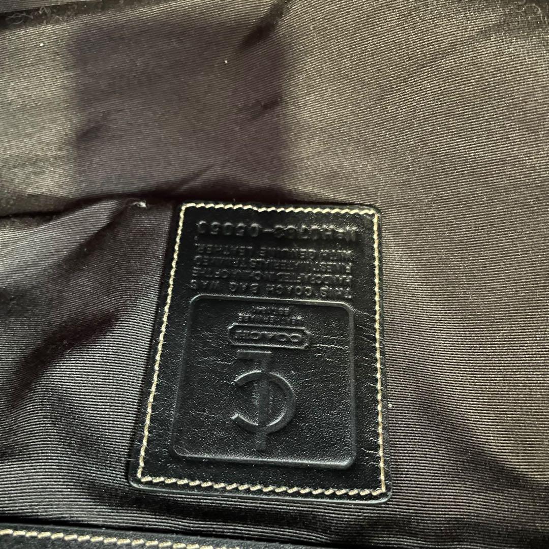 【大容量】コーチ 2way ボストンバッグ ナイロン レザー 05050