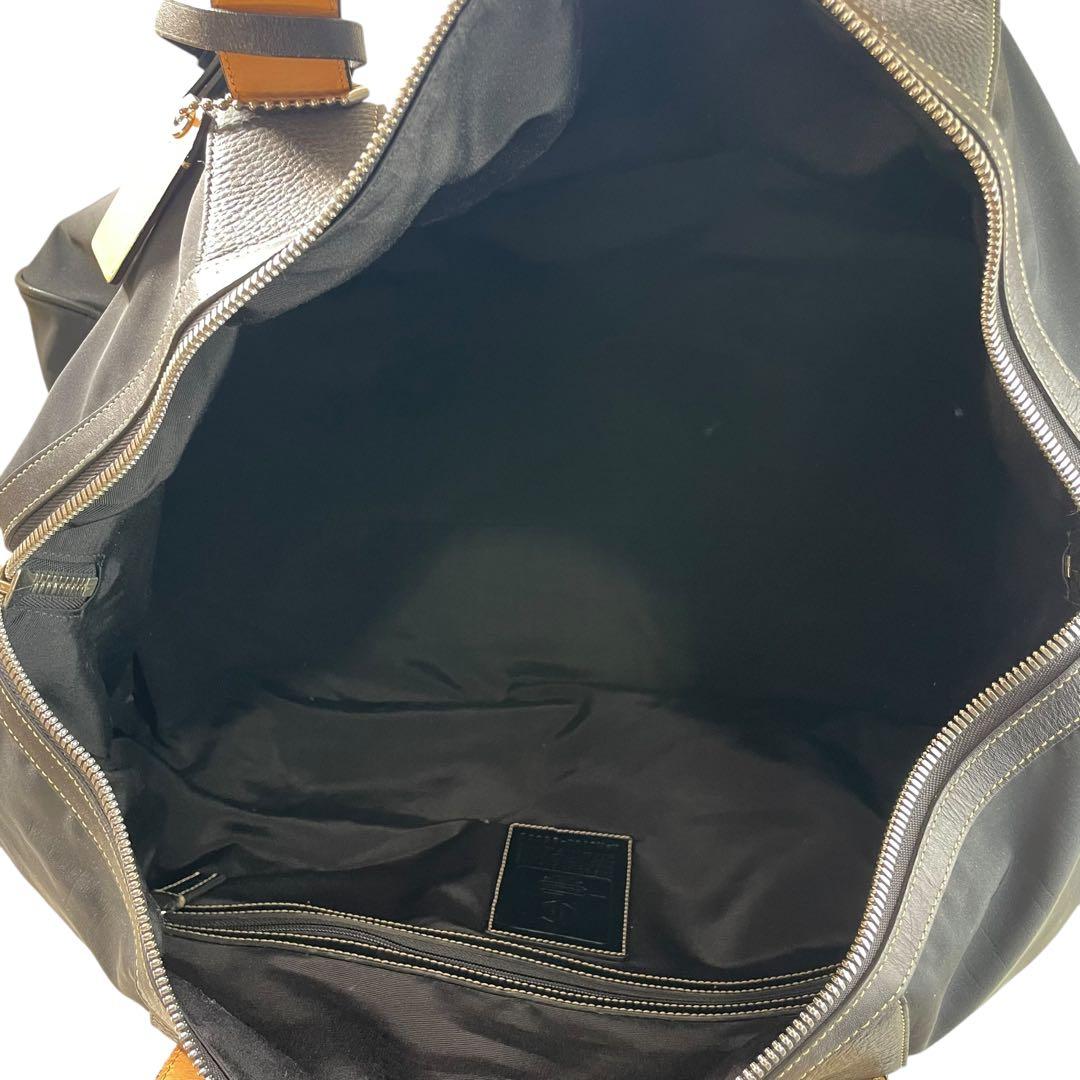 【大容量】コーチ 2way ボストンバッグ ナイロン レザー 05050