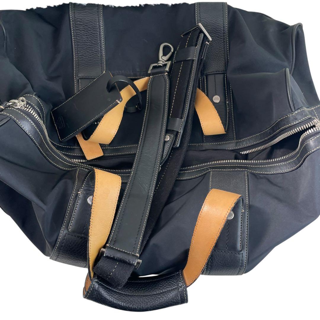 【大容量】コーチ 2way ボストンバッグ ナイロン レザー 05050