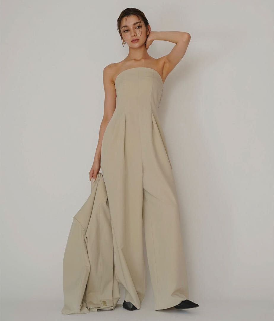 kinothekei ベアオールインワン　ベージュ　Mサイズ