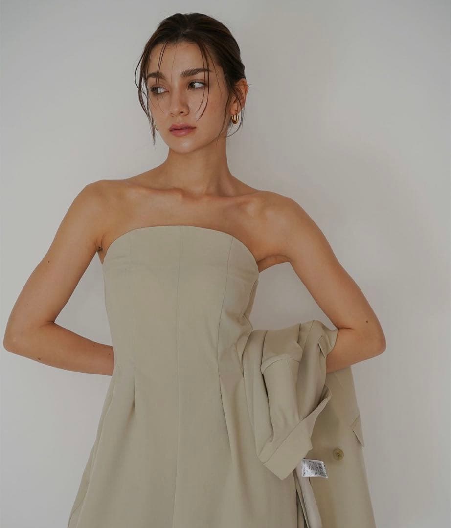 kinothekei ベアオールインワン　ベージュ　Mサイズ