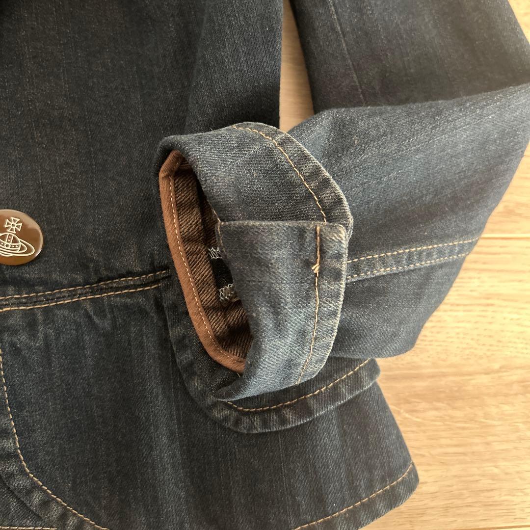 希少　レア　デニム　ジャケット　vivienne westwood RED