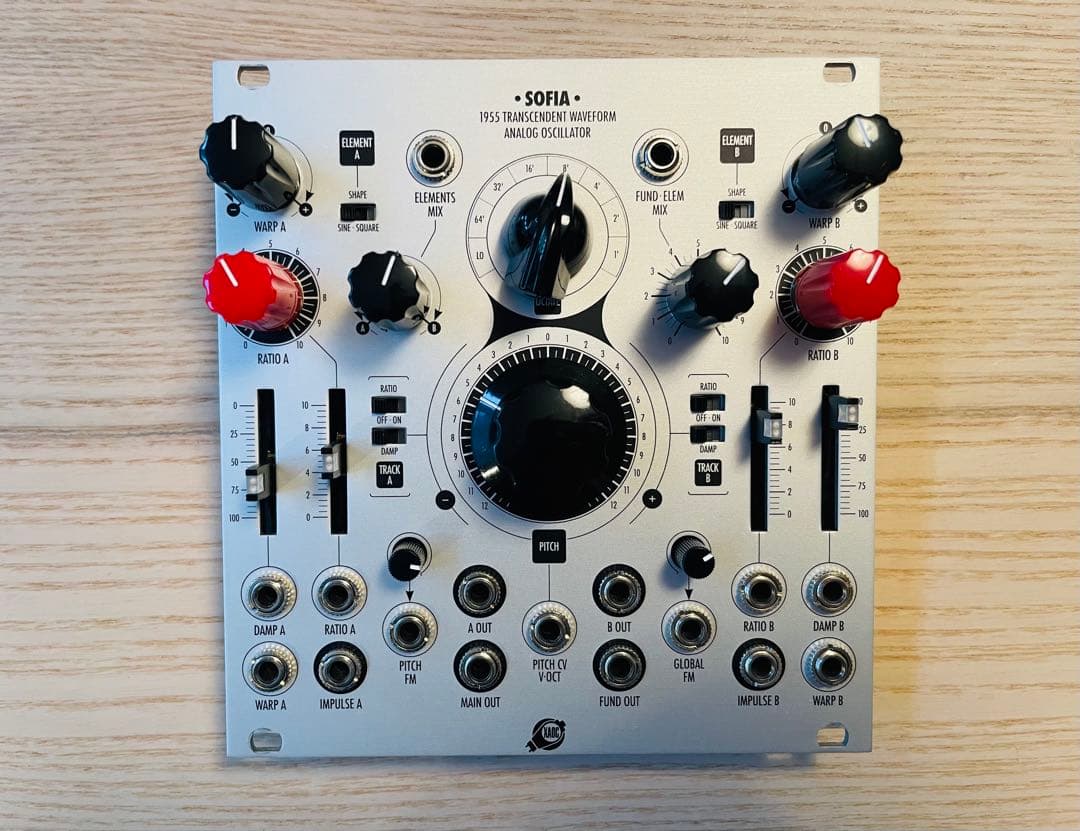 Xaoc Sofia モジュラーシンセ