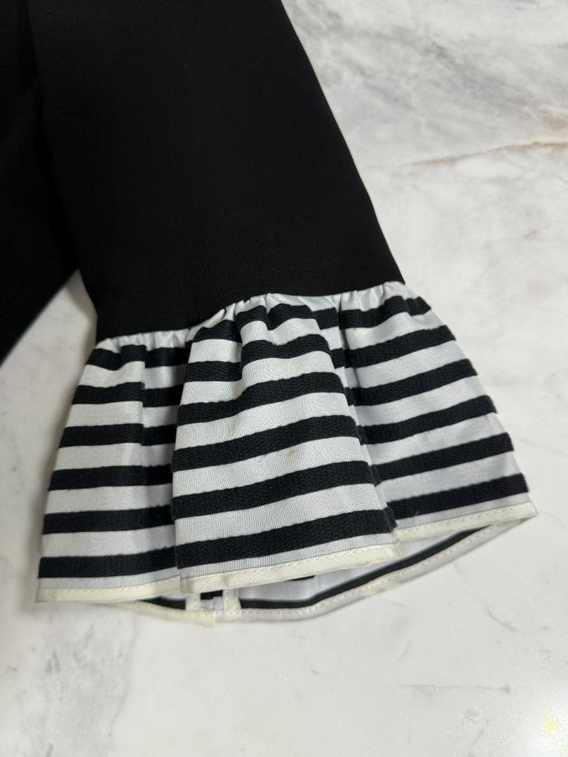 極美品★ボーダーズアットバルコニー ジャンプスーツ 36