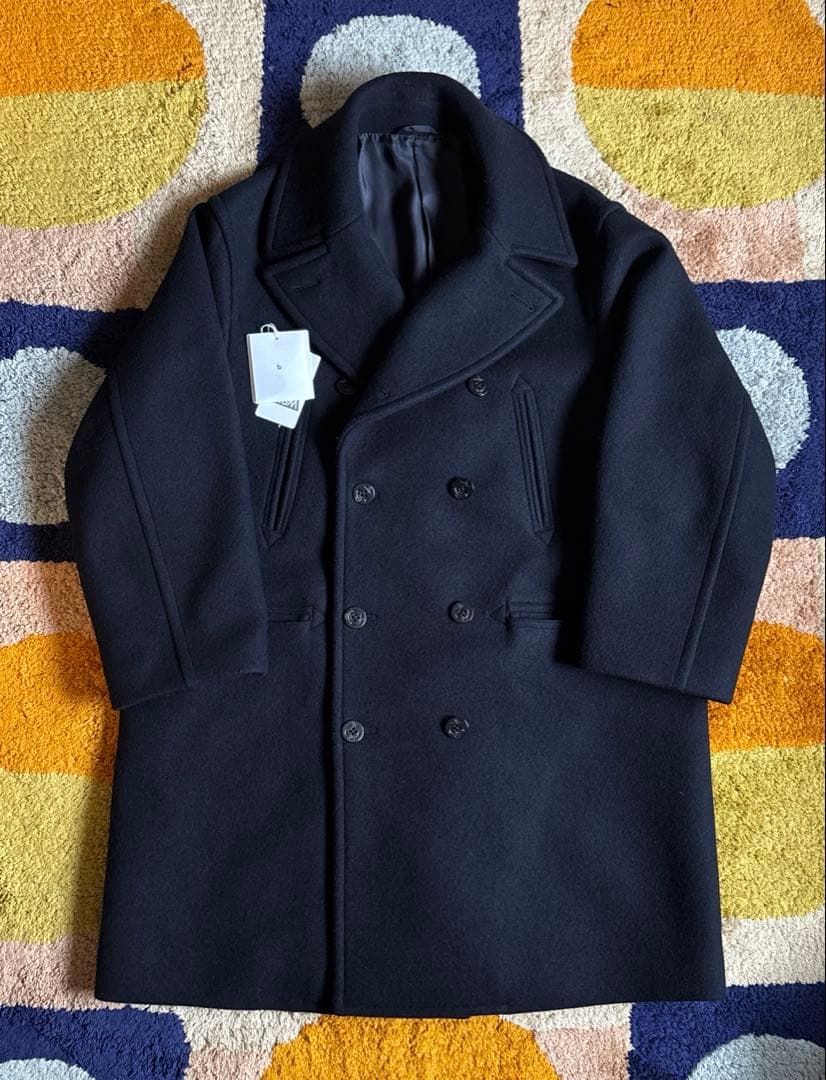ジャケット・アウター blurhms ROOTSTOCK Wool Melton Pea Coat