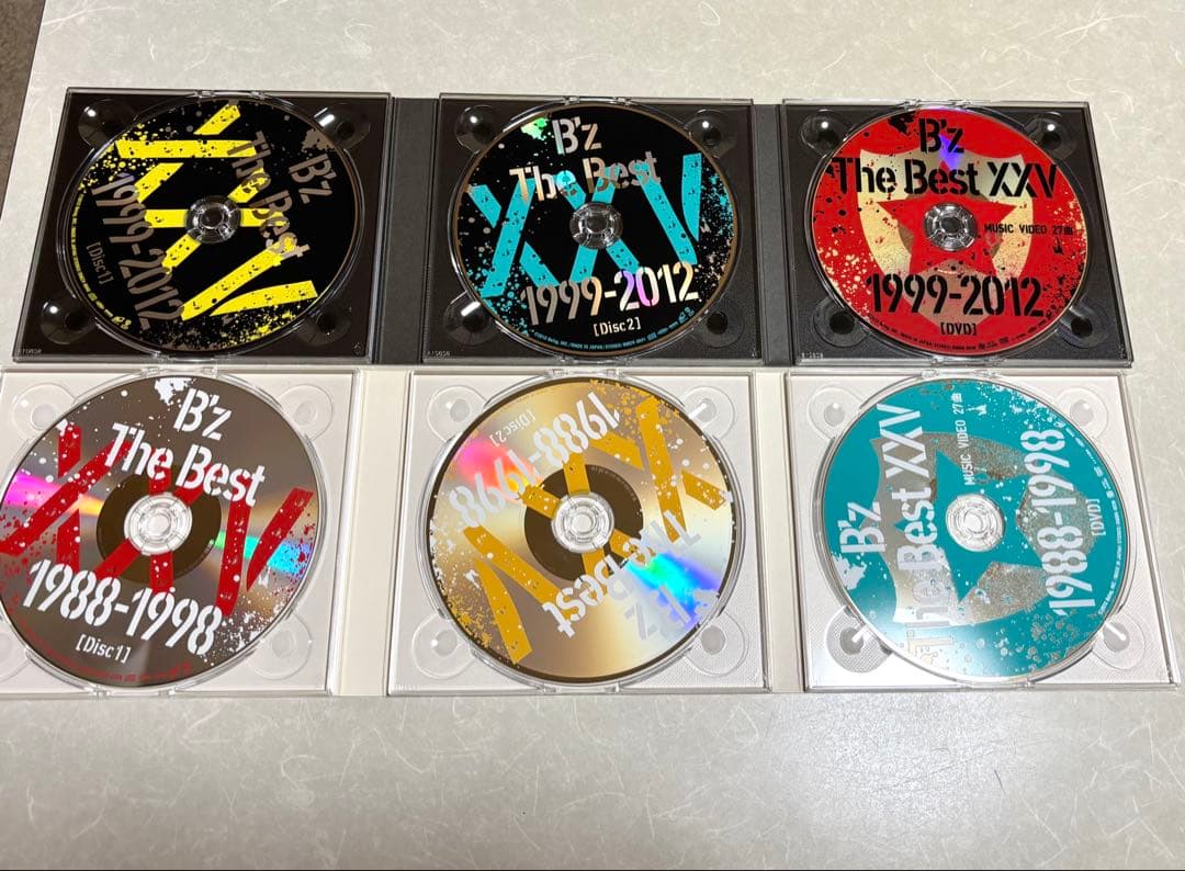 【美品・DVD付き】B'z The Best XXV1988-2012 セット