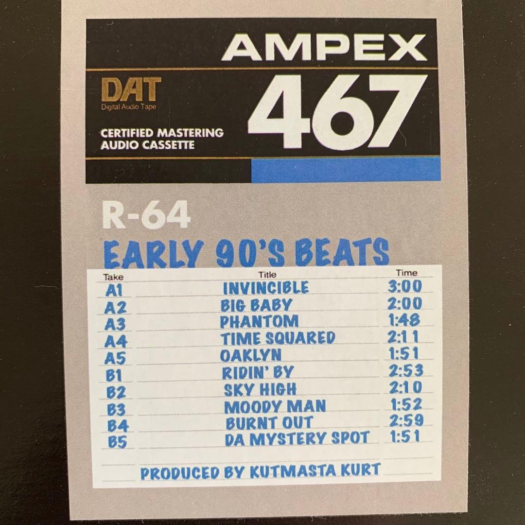 【世界50枚限定】 KUTMASTA  EARLY 90'S BEATS