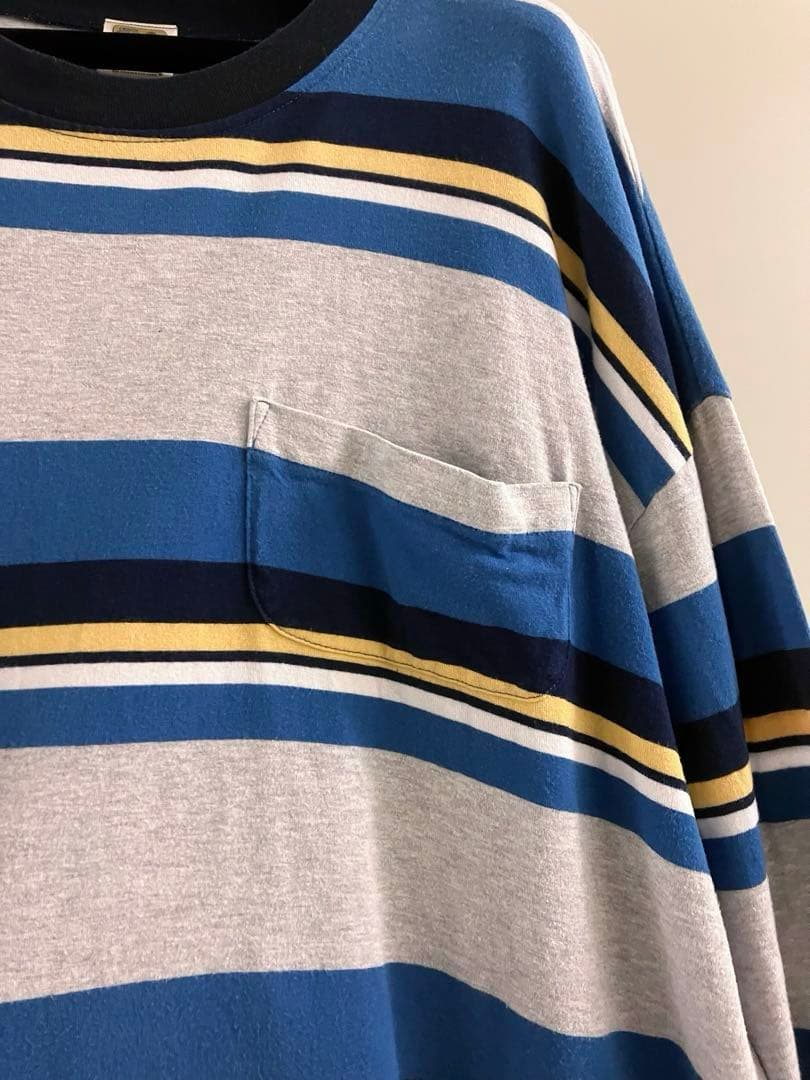 【CHEERFUL WEDNESDAY】マルチカラー ボーダー ロンT