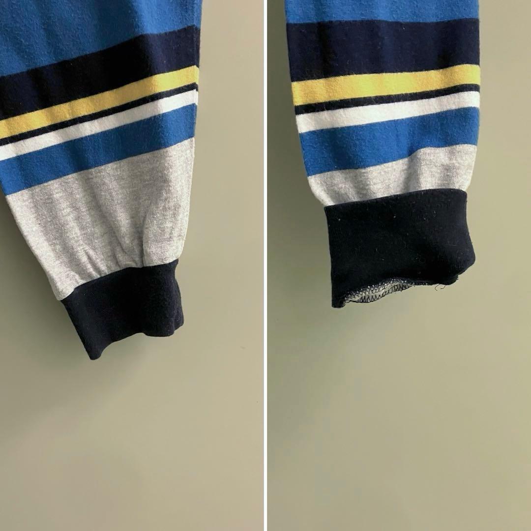 【CHEERFUL WEDNESDAY】マルチカラー ボーダー ロンT