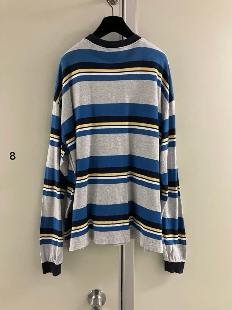 【CHEERFUL WEDNESDAY】マルチカラー ボーダー ロンT